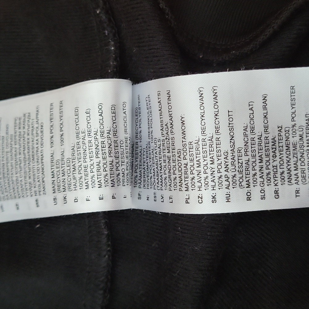 Adidas Black and White Track Jacket - Picture 6 of 9